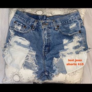 levi jean shorts